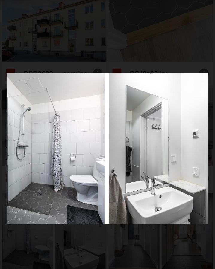 Central Apartment 5Min Drive To The Airport. ストックホルム エクステリア 写真